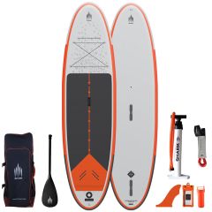 Shark 10'6 x 32 x 5" - 3 in 1 wind Board 2023 Package