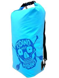 35 LTR ROLL TOP DRY BAG BY RIDING NOT HIDING - BLUE