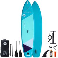Teal 10'6 paddleboard with kayak seat by Adventum