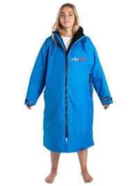 Dryrobe Waterproof Changing Robe - Blue and Black