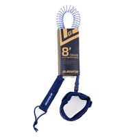 Gladiator Blue 8' Coiled Flat Water Leash