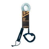 Gladiator Teal 8' Coiled Flat Water Leash