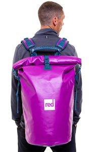 30L Red Original Roll Top Dry Bag - Venture Purple - 2023 | Paddle Board Drybag | Premium drybag with rucksack straps 