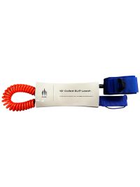Shark Ankle Coiled Flat Water Leash