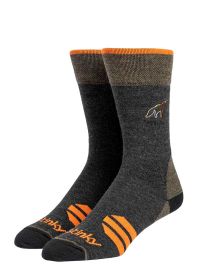 The Fox Crew Gray Stinky Socks made of merino wool 