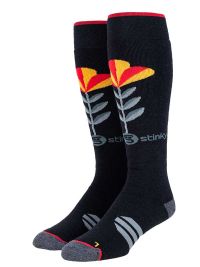 Blooming Merino Wool Stinky Socks for skiing and snowboarding 