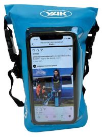 Yak waterproof pouch with separate phone pocket