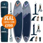 Gladiator Origin 10'6 + 10'4 Mega Deal – 2 Paddleboards for £399