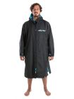 Dryrobe Long Sleeve - Black / Blue Mens