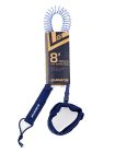 Gladiator Blue 8' Coiled Flat Water Leash