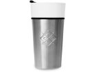 The FCUP - Reusable Thermal  Coffee CUP with lid - Ceramic inner for great tasting coffee and tea