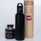 Red Original  Black Insulated Drinks Bottle with Box