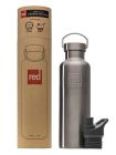 Red Original Silver Insulated Drinks Bottle