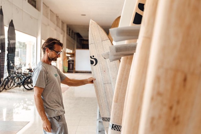 Martin Jandke of Sunova Board Factory Thailand